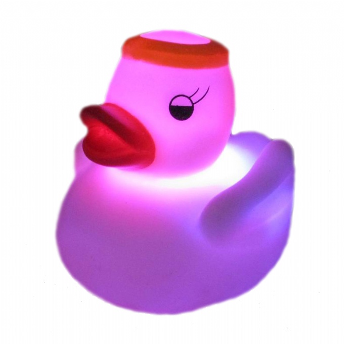 bath light Flashing Rebber duck