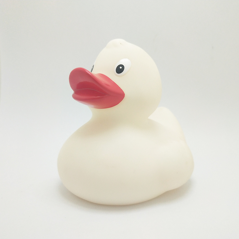 white rubber duck
