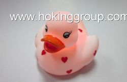 bath light Flashing love duck