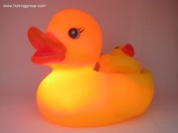 bath light Flashing Family duck